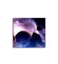 DBSanatevi Dağlar Arasında Gezegen Tablo 35 X 35 Cm