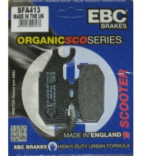 Ebc Sfa413 2007-2021 Suzuki Burgman 200 Uyumlu Arka Fren Balatası Organik Balata
