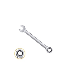Kombine Cırcır Anahtar 8mm