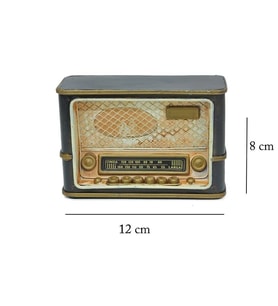 Dekoratif Metal Radyo C1319