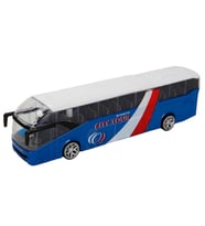 Teamsterz Street Kings Die Cast Şehir Otobüsü 18,5 cm Metal Model Oyuncak Araç (Mavi)