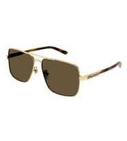 Gucci GG1289S 002 62 Erkek Güneş Gözlüğü (Altın)