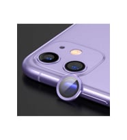 Apple iPhone 11 Uyumlu Zore CL-07 Kamera Lens Koruyucu (Mor)