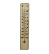 Ahşap Oda Sıcaklığı Sıcaklık Ölçümü Termometresi Küçük Boy