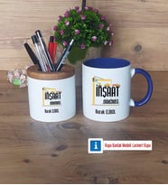 İnşaat Mühendisi Kalemlik, Kupa Bardak T Kişiye Özel Hediye (Model 6)