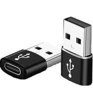 USB To Type-C Usb 3.0 Dönüştürücü Adaptör (Düz Siyah)