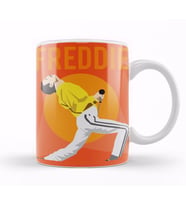 Queen    Freddie Mercury   Kupa Bardak Porselen
