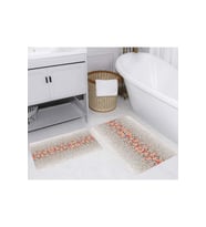 Rovigo Home Dijital Baskılı 2'li Banyo paspas Takımı RVG5240 (Pembe)