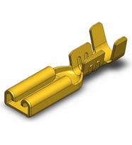 Tks 2.8 mm En Küçük Dişi Fiş-Terminal-Kablo Ucu-Tırnaksız 50 Adet