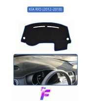 KİA RİO (2012-2018) Uyumlu Torpido Örtüsü Kolay Montaj Yansıma Önleyici Tam Koruma G77
