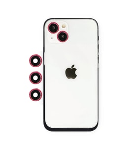 Apple İphone 14 Shine Kamera Lens - Kırmızı