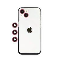 Apple İphone 14 Shine Kamera Lens - Kırmızı