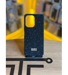 Redmi 13C Uyumlu Taş Desenli Silikon Yumuşak Kılıf (Siyah)
