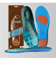 Ortosole- Ortopedik Memory Foam Ayakkabı Tabanlığı, Natural Kemer Destekli Tabanlık, Masaj Destekli Ic Taban (Siyah)
