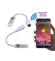 BLUETOOTH RGB ŞERİT LED KONTROL MODÜL CİHAZI TELEFON ÜZERİNNDEN KONTROL
