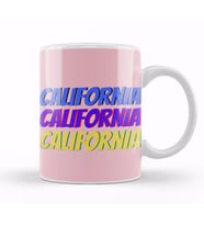 California California California Kupa Bardak Porselen
