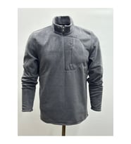 Polar Sweatshirt FÜME Yarım Fermar Fit Bato Yaka Anti-pilling Tüylenme Yapmayan Soğuk Geçirmez
