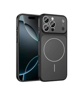 iPhone 16 Uyumlu AG Glass Koruyucu Kılıf (iPhone 17 Pro Max Görünümlü)