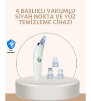 Güçlü Vakumlu Siyah Nokta Temizleyici – Cilt Pürüzlerini Gideren