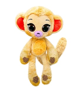 Bubble Pops Chunky Cocoa Monkey: Kokusuyla Büyüleyen Şişme Peluş Maymun! (Çok Renkli)