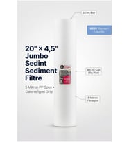 20" X 4,5" BİG BLUE 5 MİKRON SEDİMENT FİLTRE