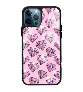 iPhone 13 Pro Diamond Tasarımlı Glossy Telefon Kılıfı