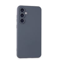 Samsung Galaxy S24 Kılıf Nano İçi Kadife Silikon - Gri