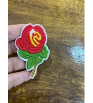 7X4 CM ÜTÜ İLE YAPIŞAN ÇİÇEK ARMA APLİKE
