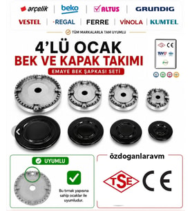 Arçelik Beko   Set Üstü Ocak Bek Takımı