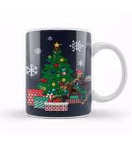 Abe Oddysee Around The Christmas Tree Kupa Bardak Porselen