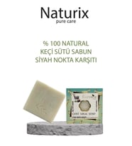 Natural Keçi Sütü Peeling Etkili Akne Kurutucu Siyah Nokta Karşıtı Sabun 