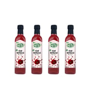 Tarihi SultanAhmet Baharatçısı Gul Sirkesi %100 Katkısız Doğal 4x500 ml  Özel Üretim