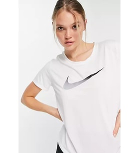 Nike Dri Fit Tee Training Running Tee Sırt Hava Panelli Koşu Spor Antrenman Tişörtü Fuşya