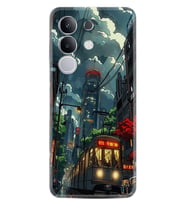 Vivo Y29 Kılıf Boutique Baskılı Resimli Train Pcode -049