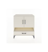 Hyperion Şifonyer 3 Raflı Tek Çekmeceli 2 Kapaklı 88x44x96 Aytaşı-Aytaşı
