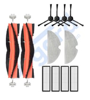 Dreame F9 - Z10 Pro Uyumlu 2 Ana Fırça 4 Yan Fırça 4 Filtre 2 Mop PKT-iasgf0001108