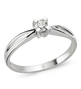 Romeo Pırlanta 0.15 Ct Tektaş Yüzük RM8002