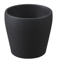 Toprak Saksı, Koyu Gri, 6 cm