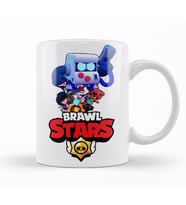 Brawl Stars  Virüs 8 Bit Kupa Bardak Porselen