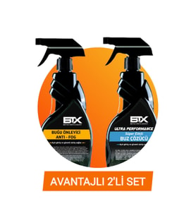 Buğu Önleyici Ve Buz Çözücü Sprey 500 ml 2'li Set