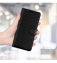 TECNO POVA NEO 4 KARTLIKLI CÜZDAN KILIF (DELUXE WALLET CASE) SİYAH
