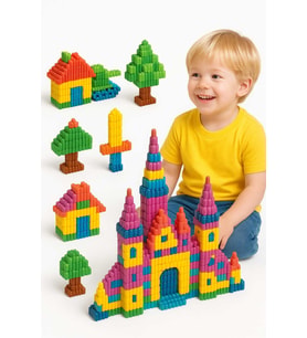 Construct Eğitici Oyuncak Yapı Oyuncağı Montessori Zeka Oyunu Stem Yapı Taşları Seti