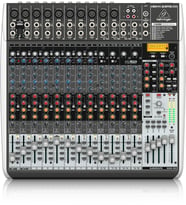 Behringer QX2442USB XENYX Mic Preamp'ları ve Kompresörleri, Klark Teknik Multi-FX İşlemcisi, Kablosuz Seçeneği ve USB/Ses Arayüzü ile Premium 24-Girişli 4/2-Bus Mikser