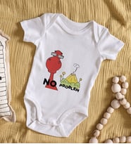 BK Kids No Problem Tasarımlı Bebek Body Zıbın - Model 1