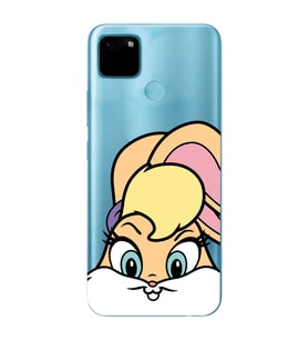 Realme C21Y/C25Y Uyumlu Lola Bunny Desenli Şeffaf Telefon Kılıfı