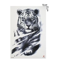 Kaplan Geçici Dövme Tattoo