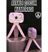 Ayaklı Mini Fotoğraf Makinesi Çocuk Için Eğitici Video Kamera (Kopya)