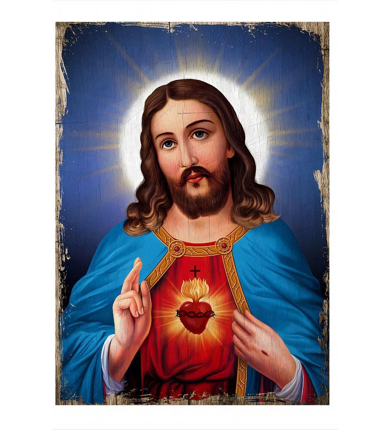 Hz İsa Art Mdf Tablo 25cmX 35cm
