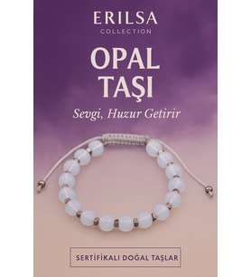 Sertifikalı Opal Taşı Bileklik – Sevgi ve Şifayı Bileğinde Hisset (Çok Renkli)