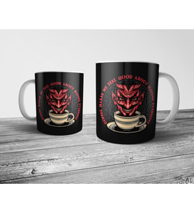 Pixxa Kahve - Coffee Makes Me Feel Good About Hating Everyone Kupa Bardak Model 1